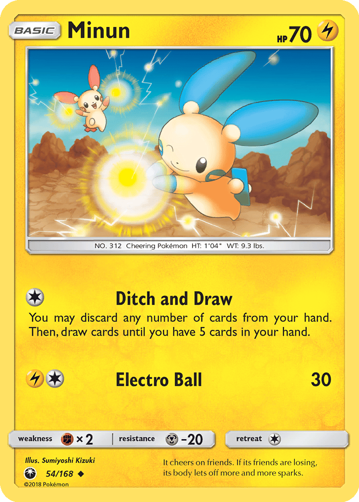 Minun card