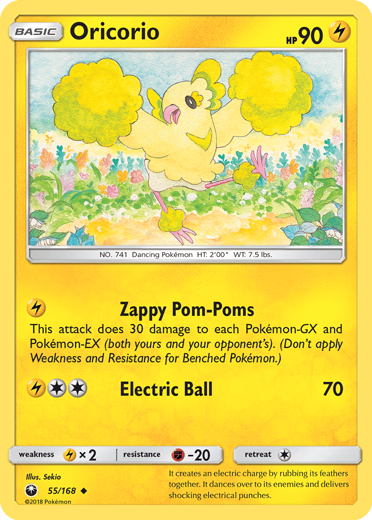 Oricorio card