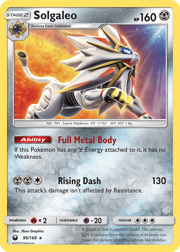 Solgaleo card