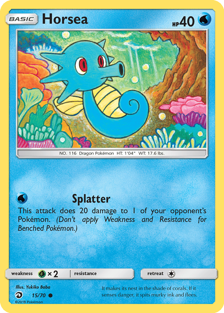 Horsea card