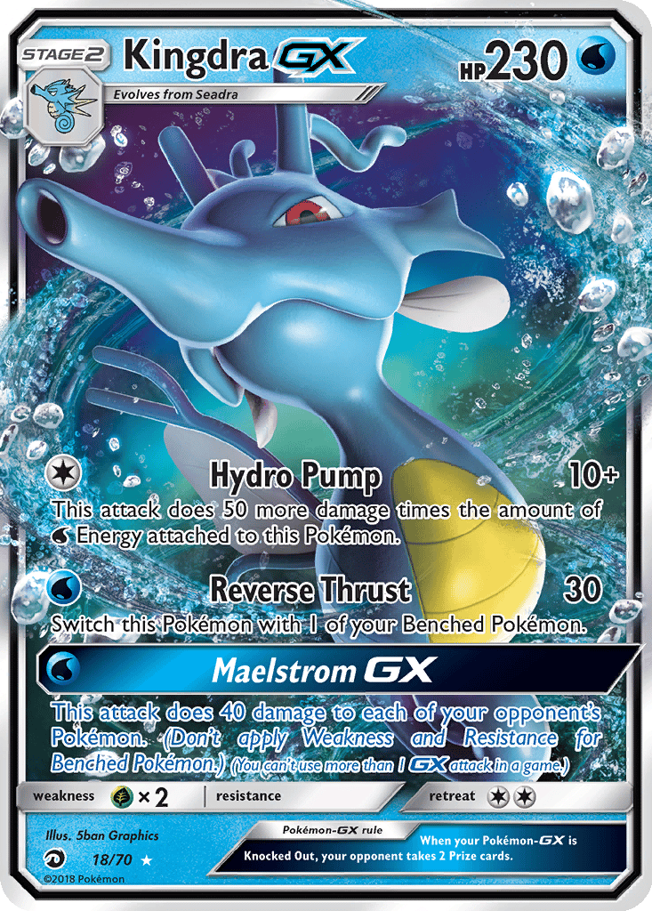 Kingdra GX card