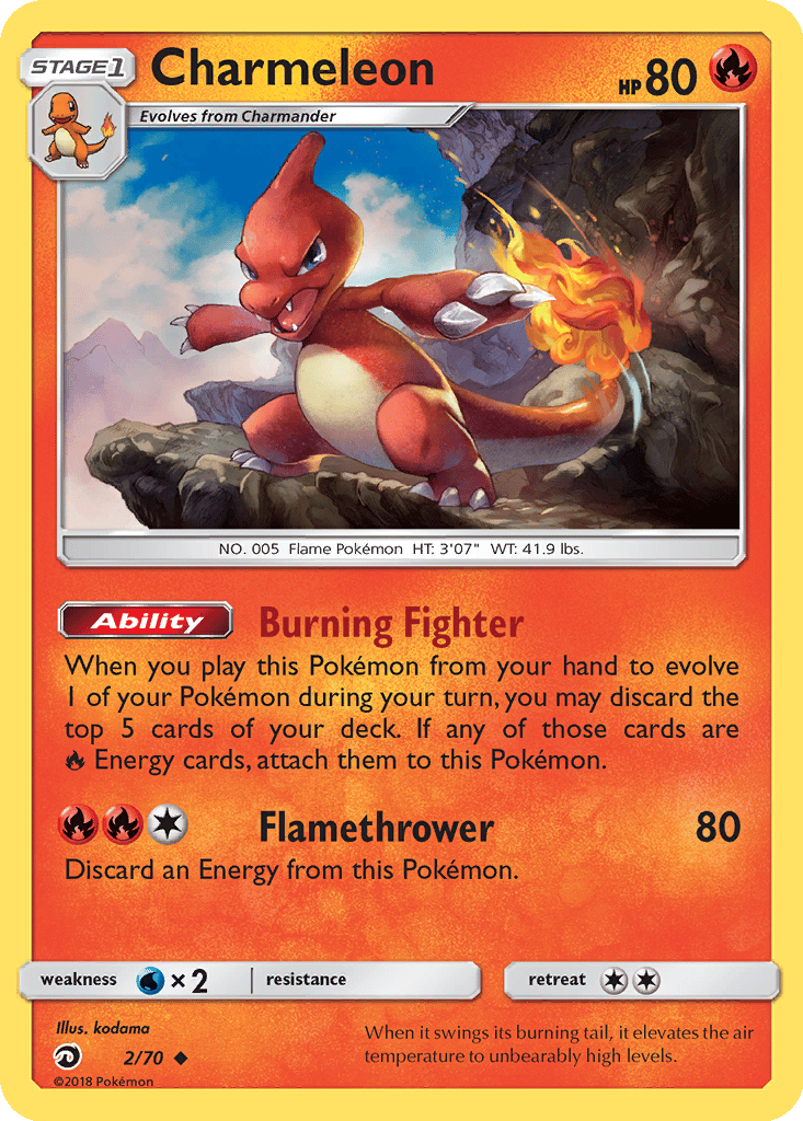 Charmeleon card