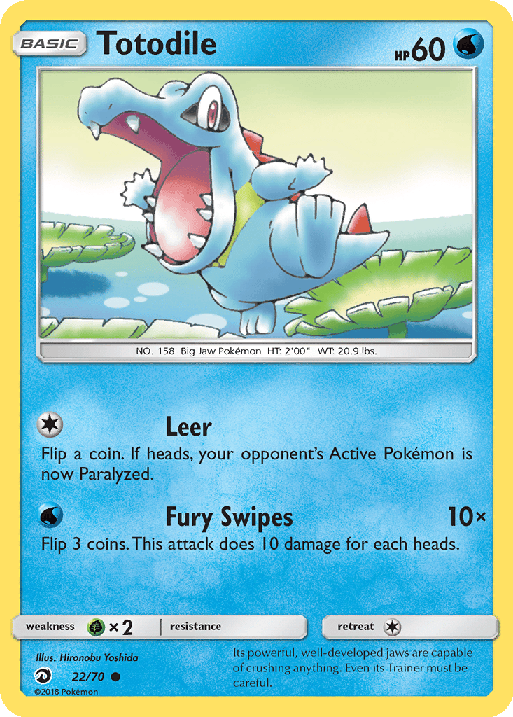 Totodile card