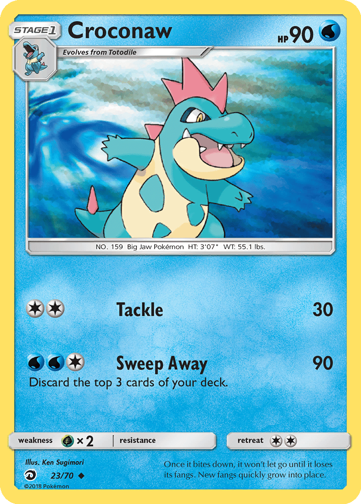 Croconaw card
