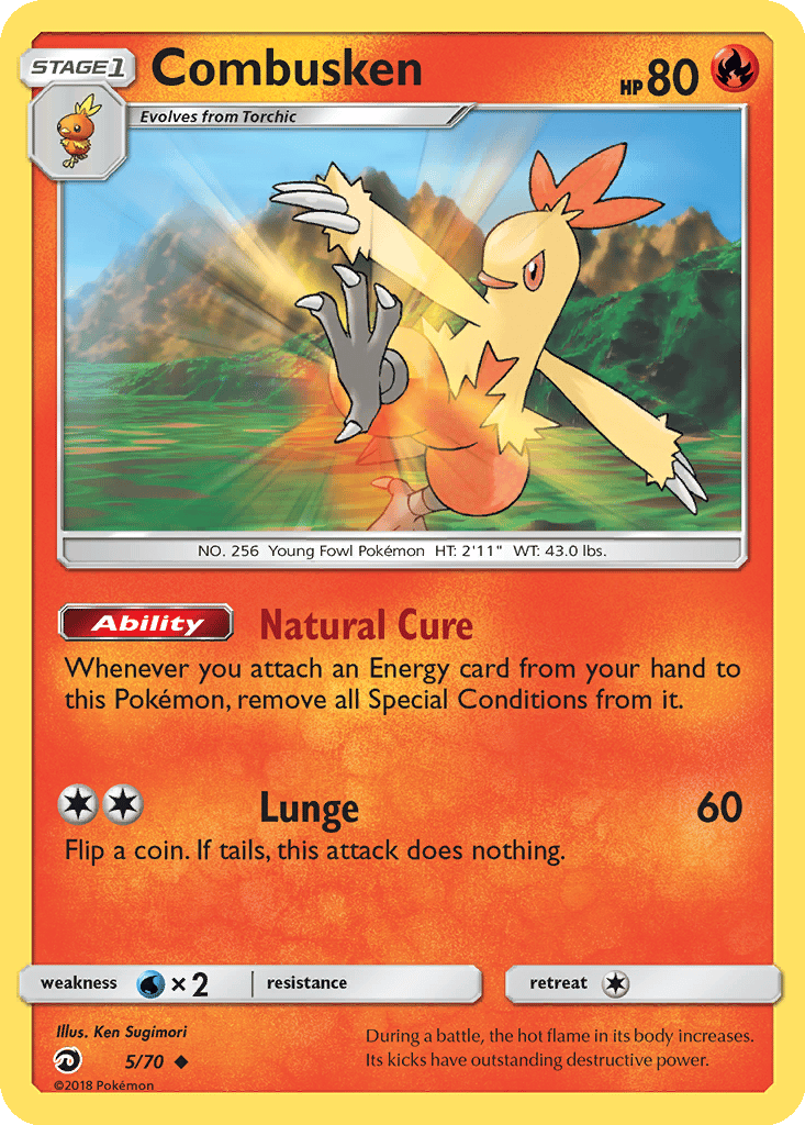 Combusken card