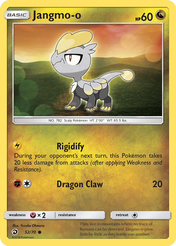 Jangmo-o card