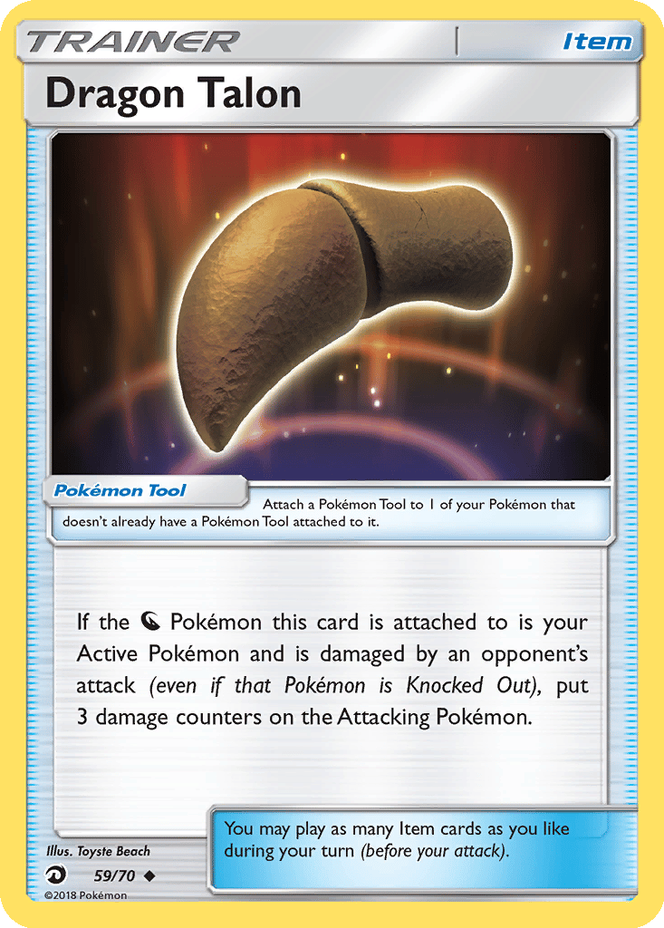 Dragon Talon card