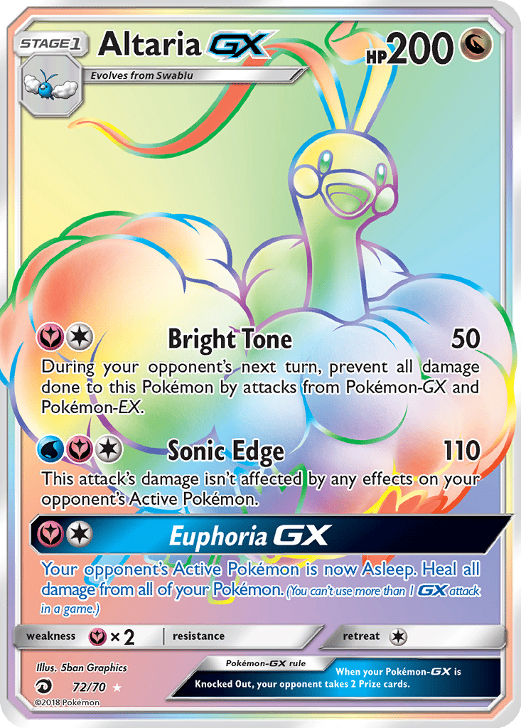 Altaria GX card