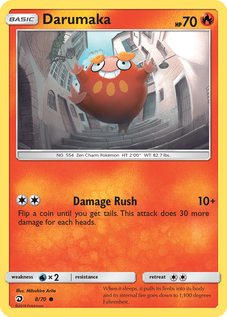 Darumaka card