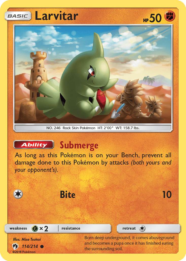 Larvitar Cards | Dex - for TCG Collectors