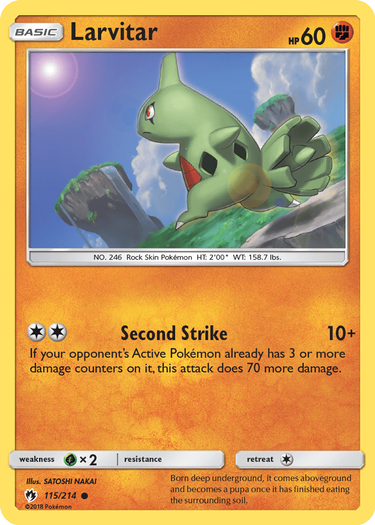 Larvitar Cards | Dex - for TCG Collectors