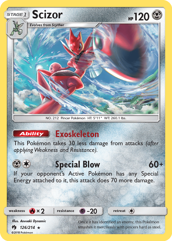 Scizor card