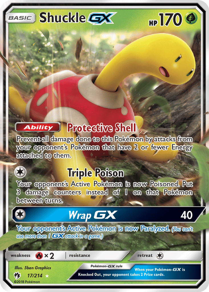 Shuckle GX card