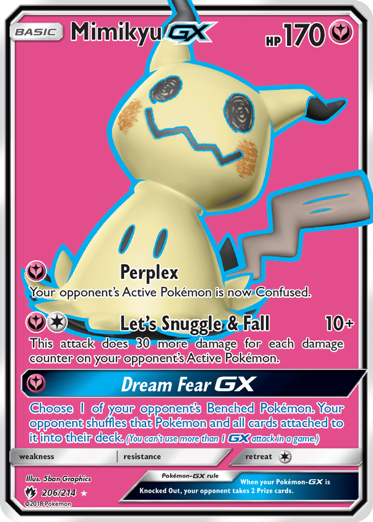 Mimikyu GX card