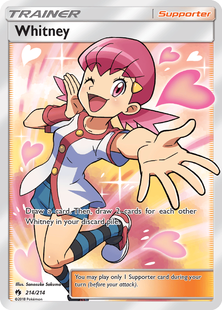 Whitney card