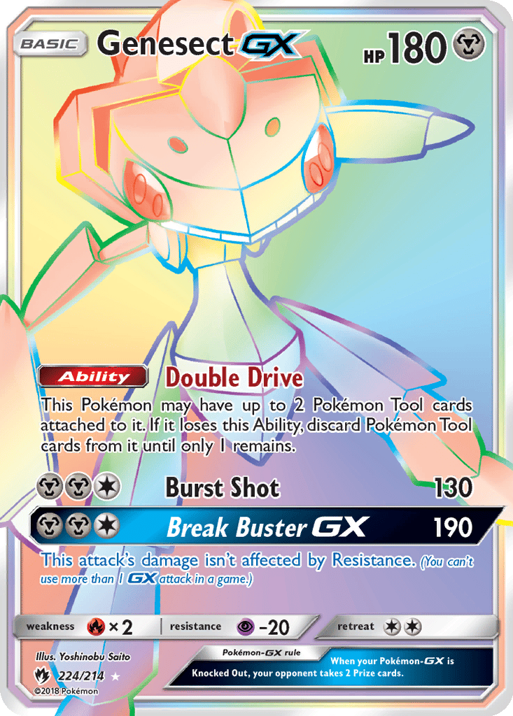 Genesect GX card