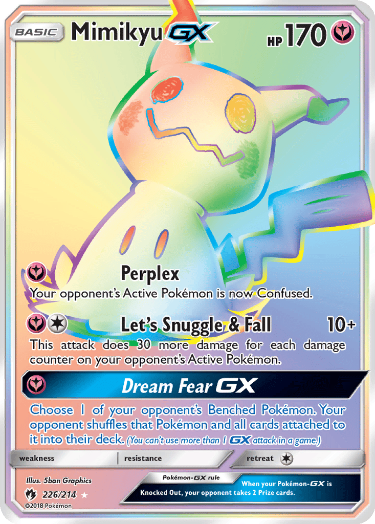 Mimikyu GX card