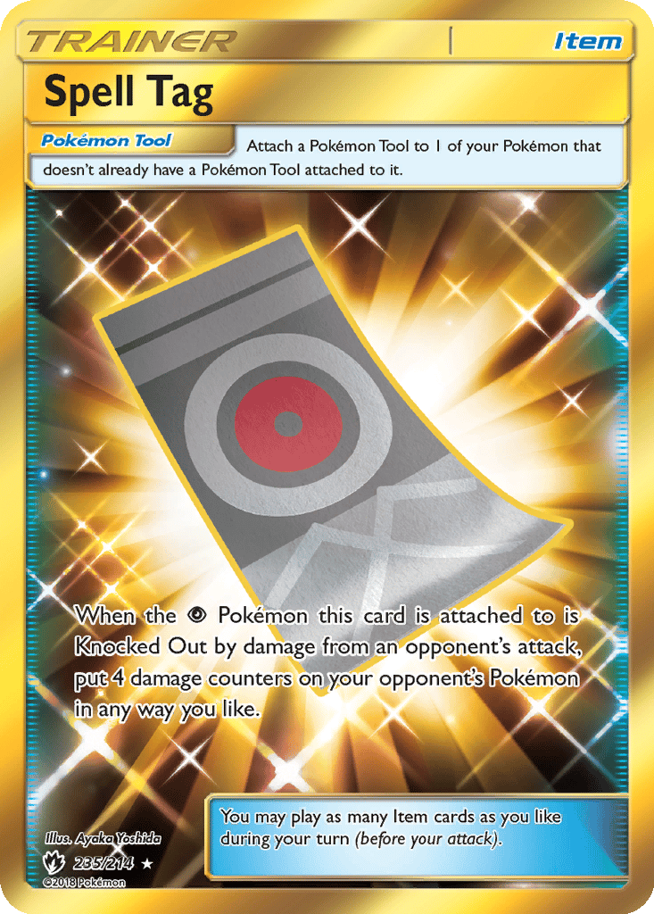 Spell Tag card
