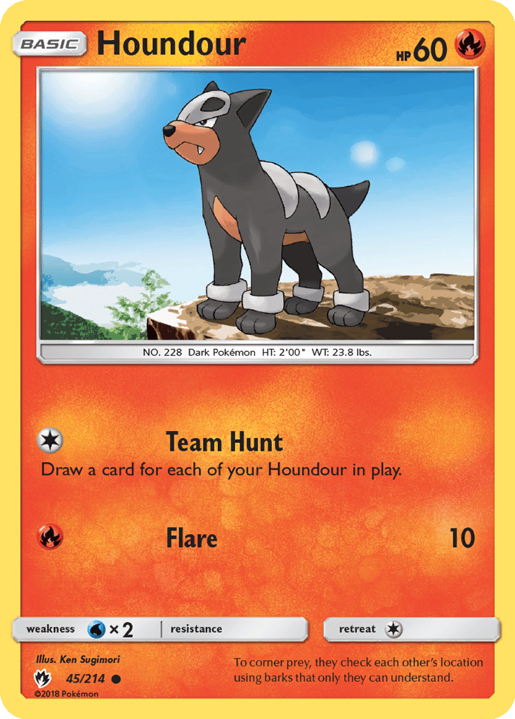 Houndour card