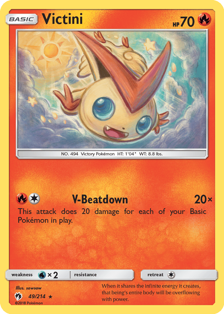 Victini card