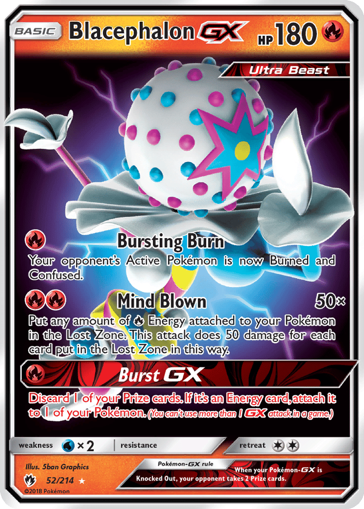 Blacephalon GX card