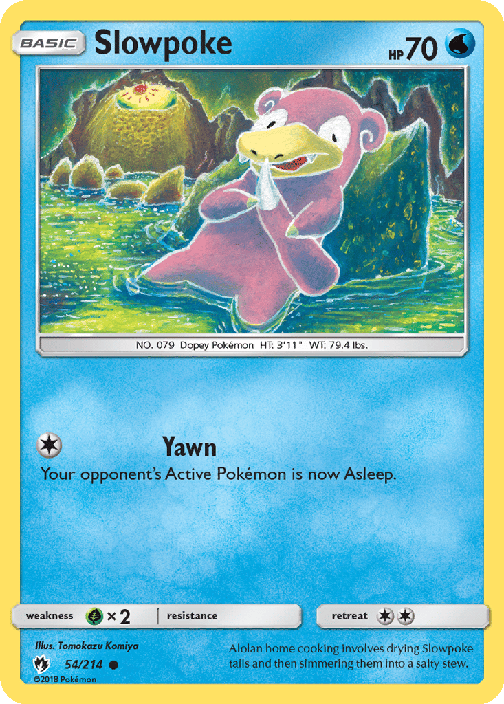 Slowpoke card
