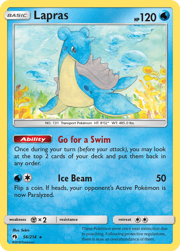 Lapras card