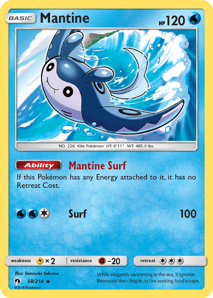 Mantine card