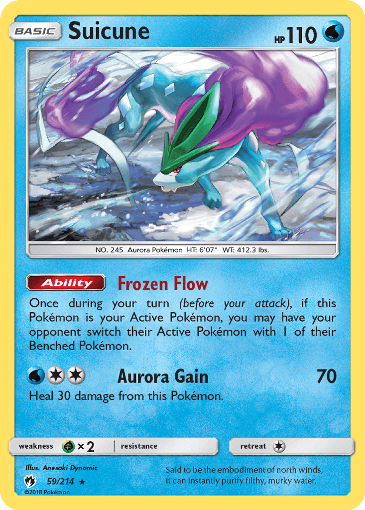 Suicune card