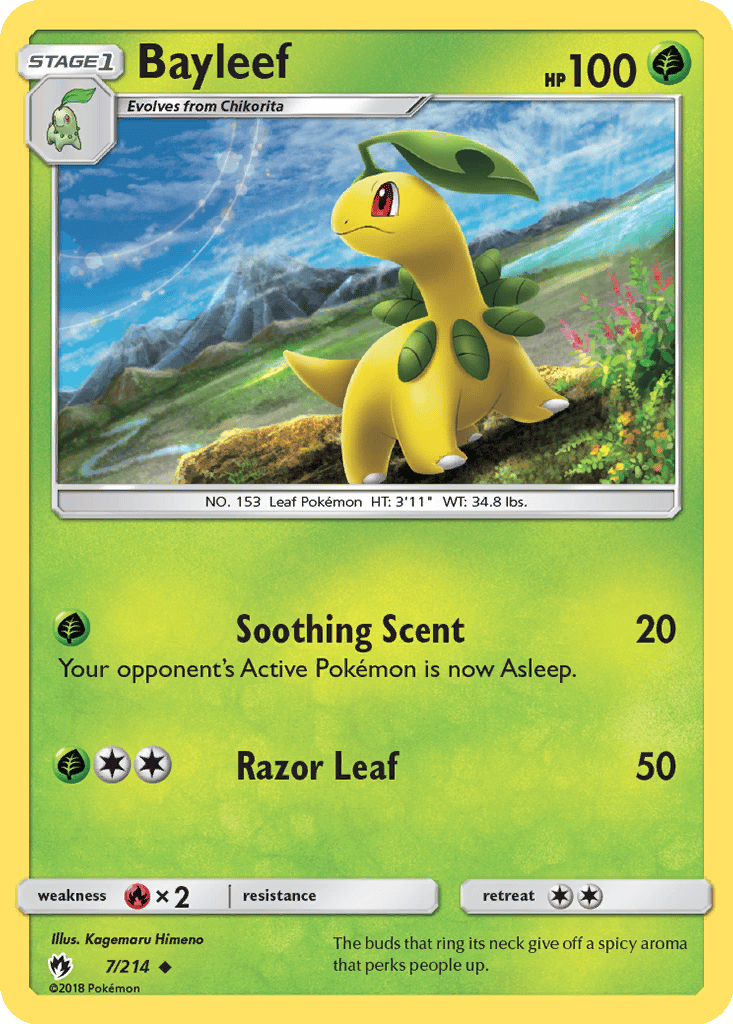 Bayleef card