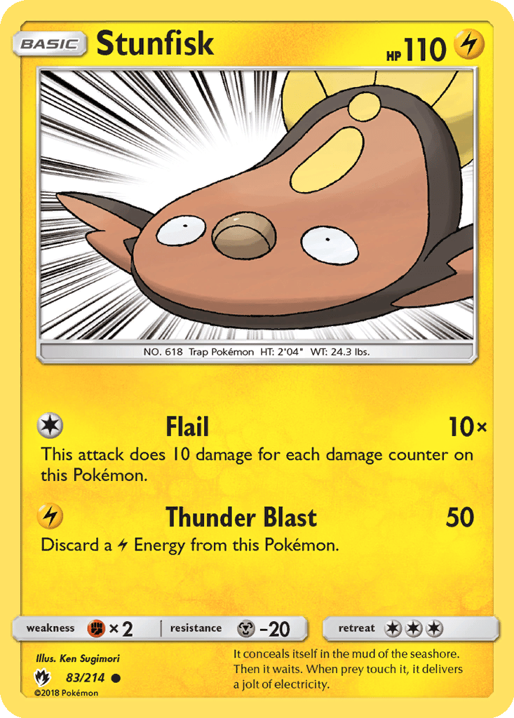 Stunfisk card