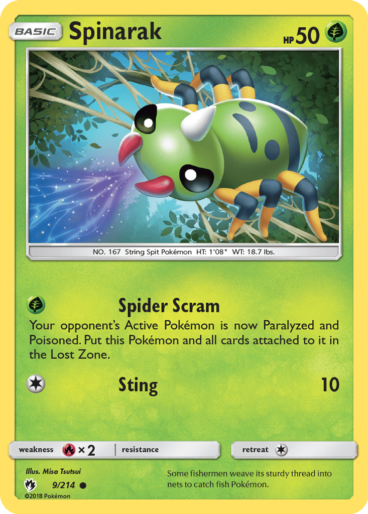 Spinarak card