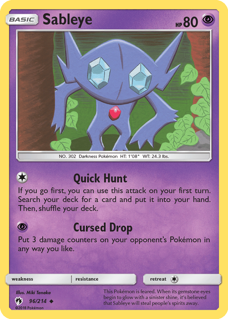 Sableye card