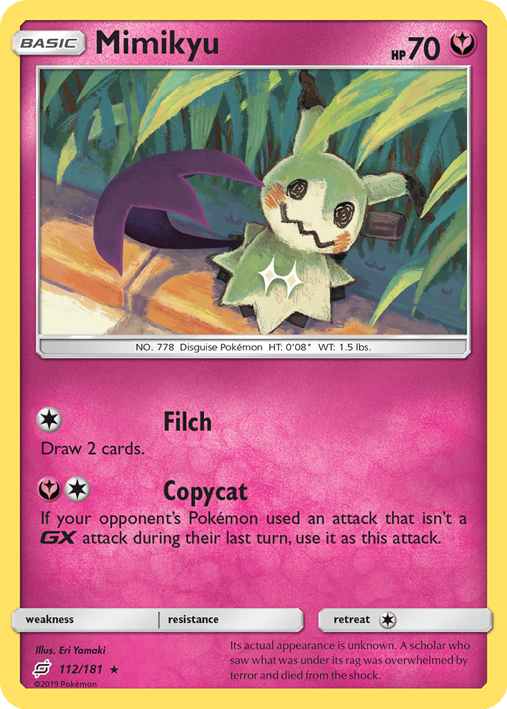 Mimikyu | Dex - for TCG Collectors