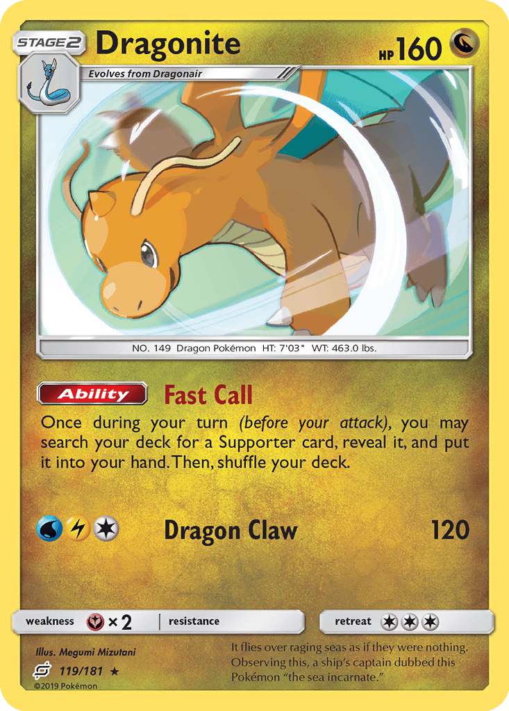 Dragonite card