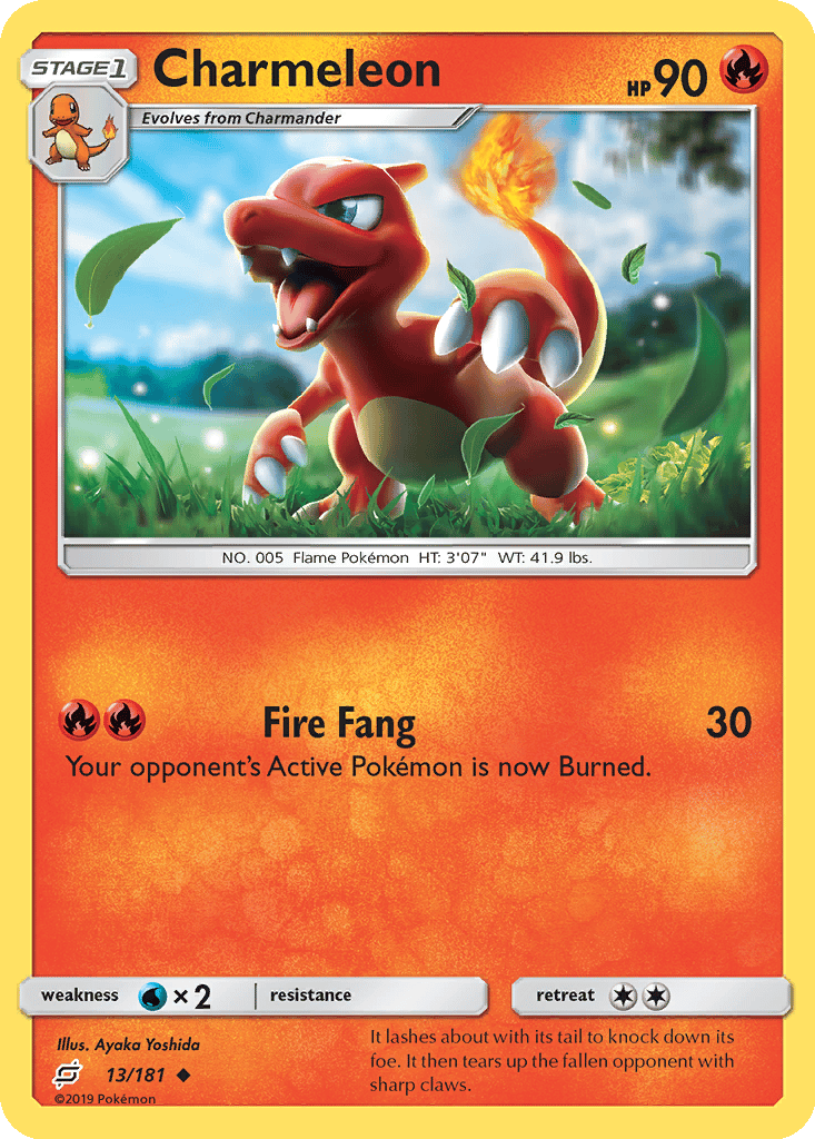 Charmeleon card