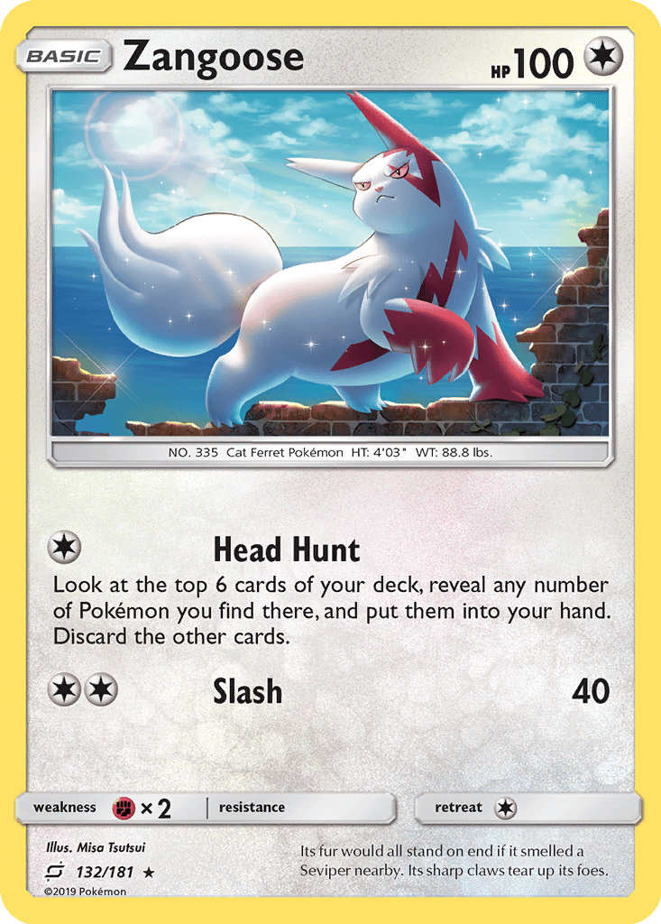Zangoose card