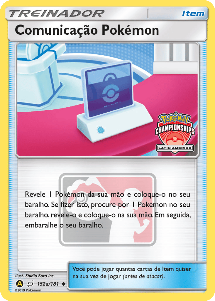 Pokémon Communication card