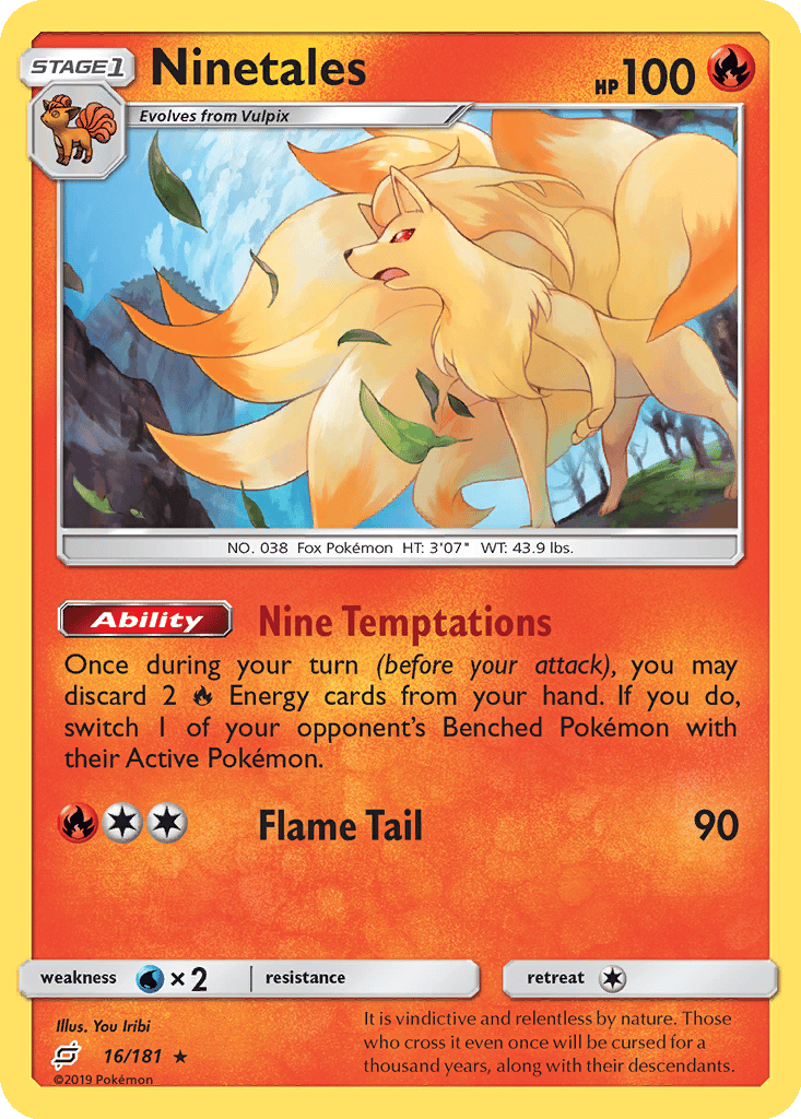 Ninetales card