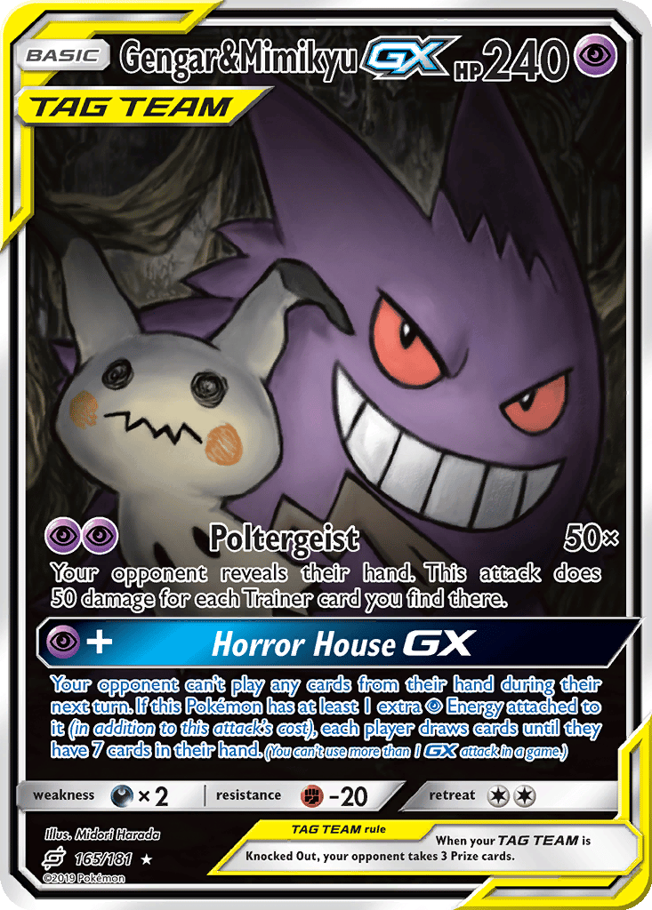 Gengar & Mimikyu GX | Dex - for TCG Collectors