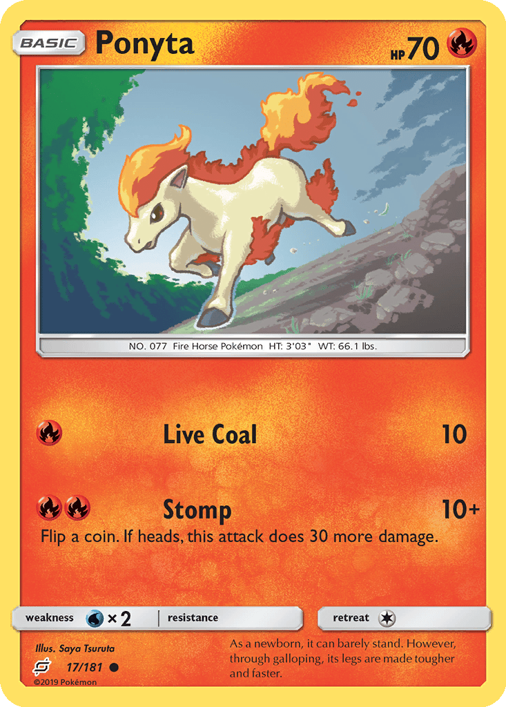 Ponyta card