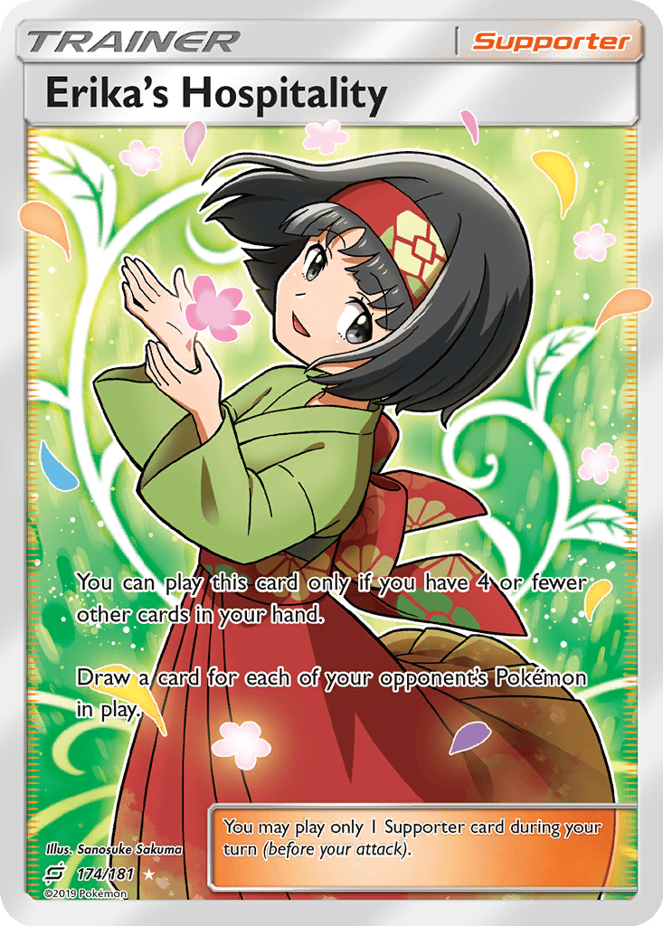 Erika's Hospitality card