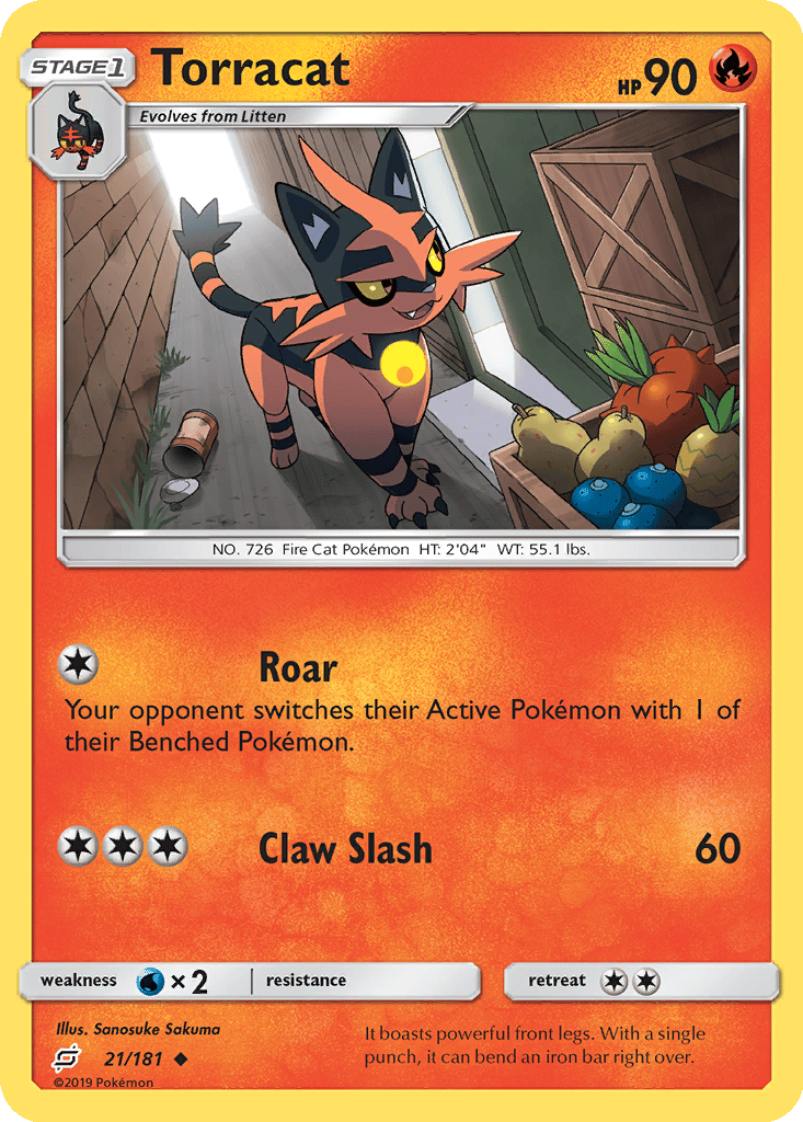 Torracat card