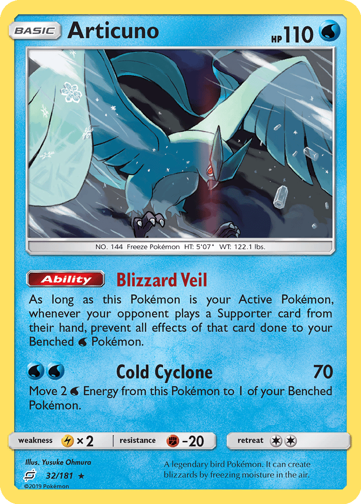 Articuno card