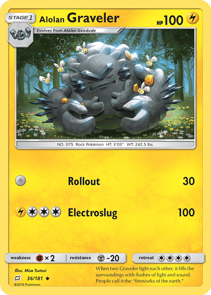 Alolan Graveler card