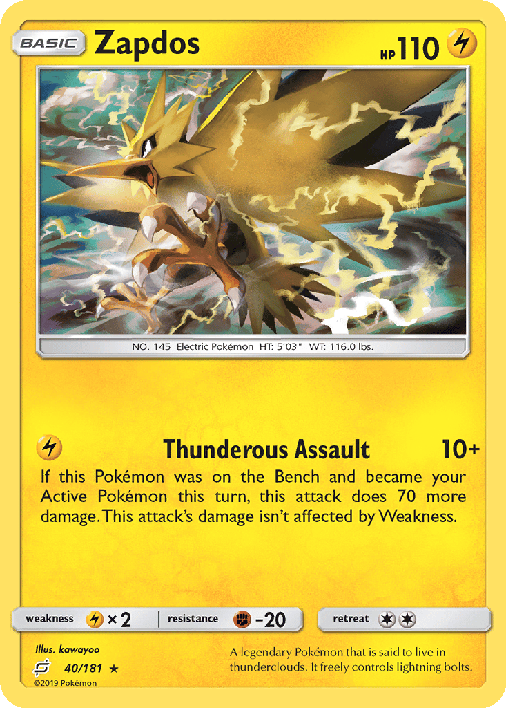 Zapdos card