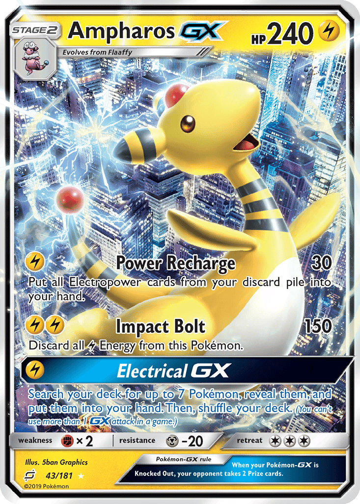 Ampharos GX card