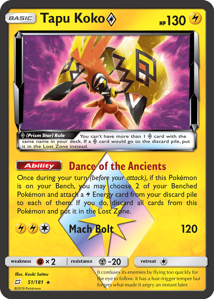 Tapu Koko ◇ card