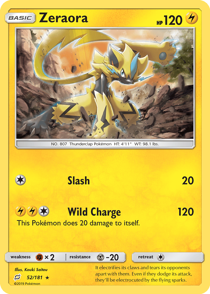 Zeraora card
