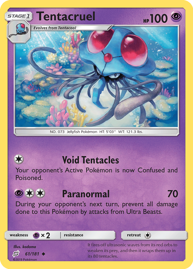 Tentacruel card